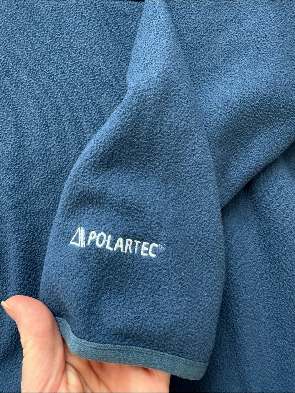The North Face Men’s Alpine Polartec Crewneck Fleece Blue XXL Outdoor Hiking